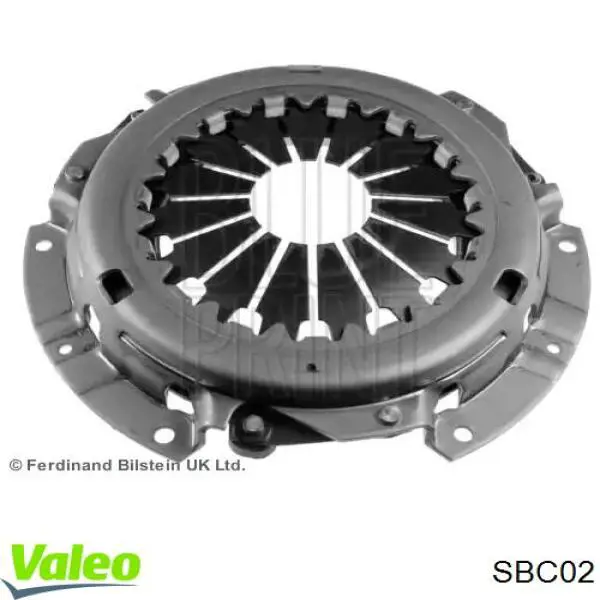 SBC02 VALEO Натискний диск зчеплення