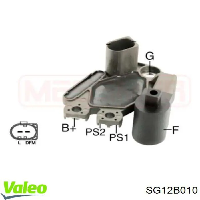 Генератор SG12B010 VALEO