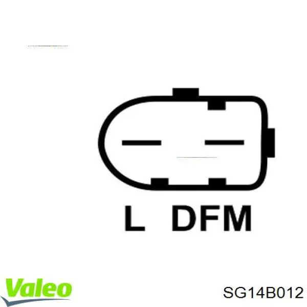 Генератор VALEO SG14B012 ціна, від 154.42 USD