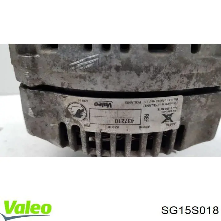 SG15S018 VALEO генератор