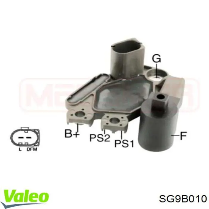 SG9B010 VALEO Авто генератор