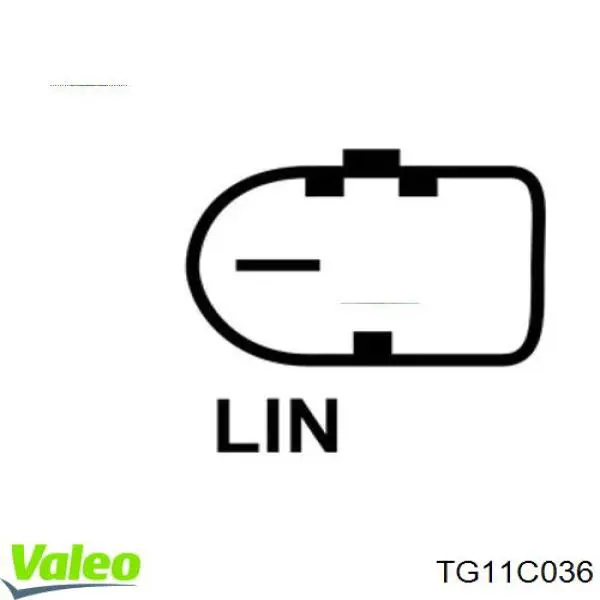 TG11C036 VALEO Авто генератор