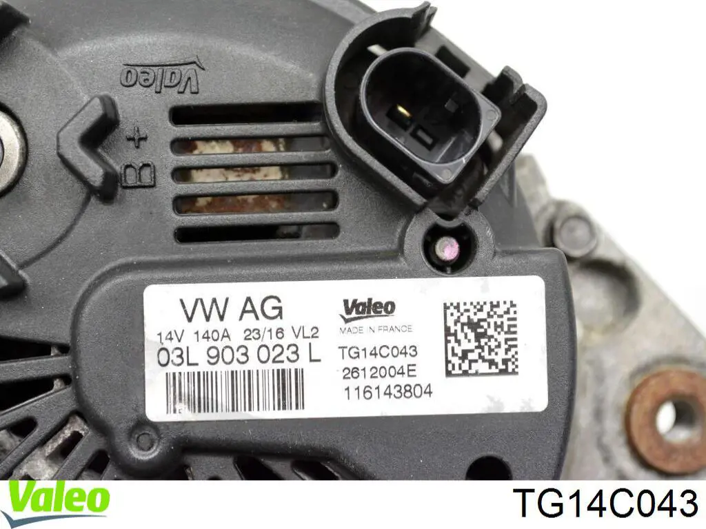 Купити TG14C043 VALEO Генератор