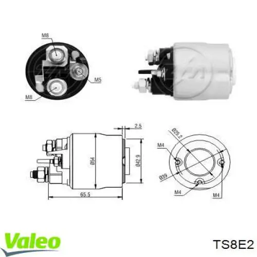 Купити TS8E2 VALEO Стартер