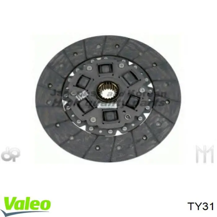 Диск зчеплення TY31 VALEO