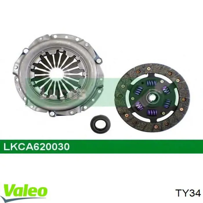 TY34 VALEO Диск зчеплення