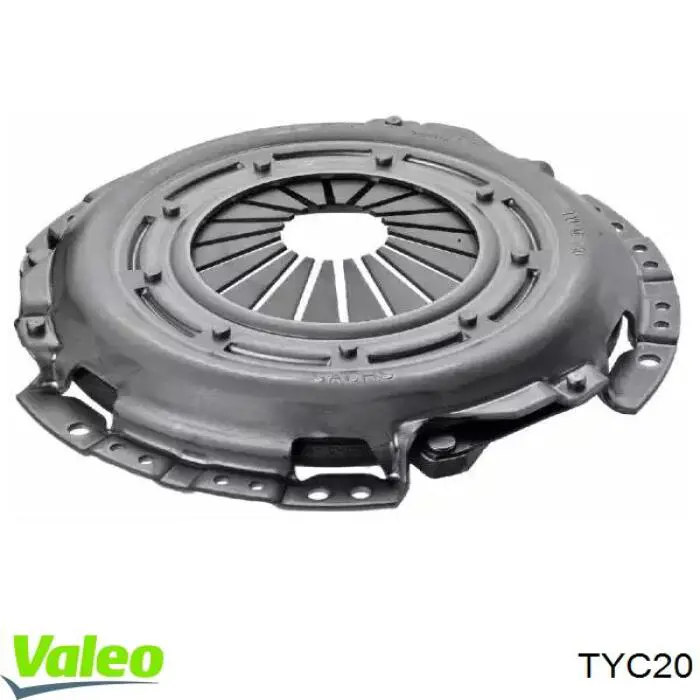 TYC20 VALEO Натискний диск зчеплення