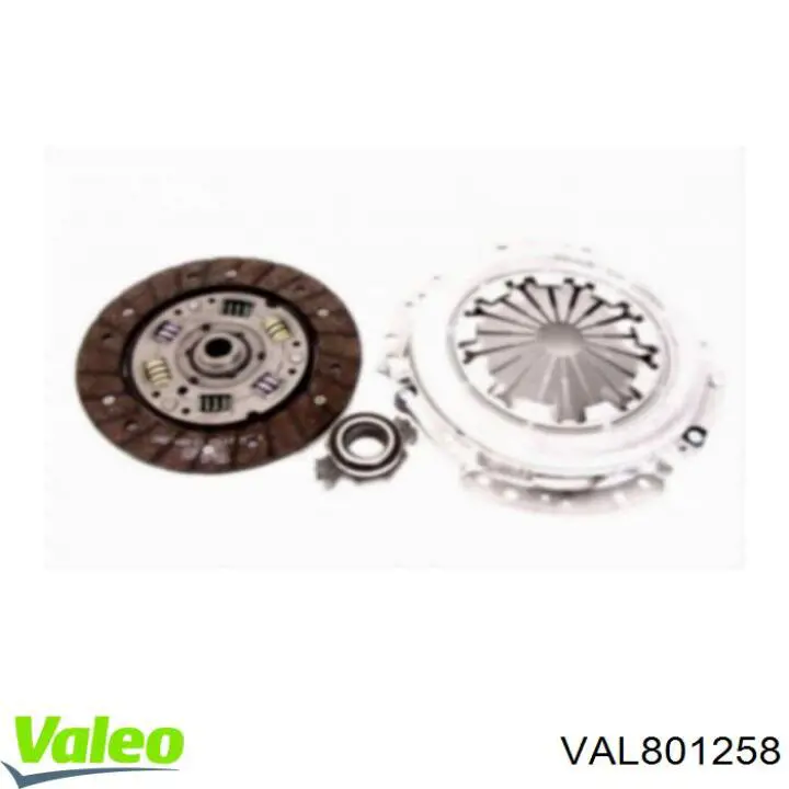VAL801258 VALEO Зчеплення в зборі