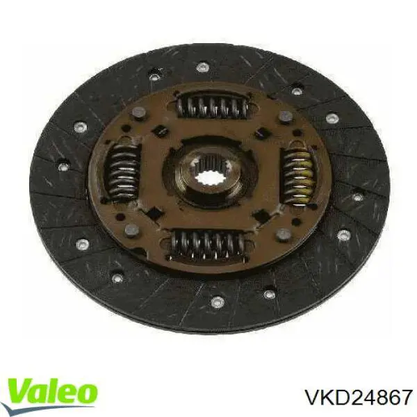 Диск зчеплення VKD24867 VALEO