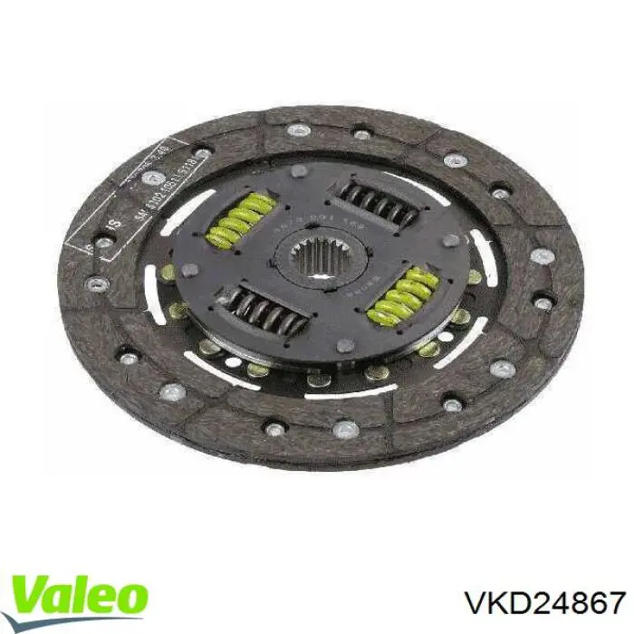 VKD24867 VALEO диск зчеплення