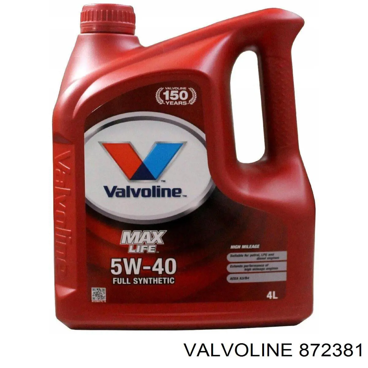 Купити 872381 Valvoline Масло