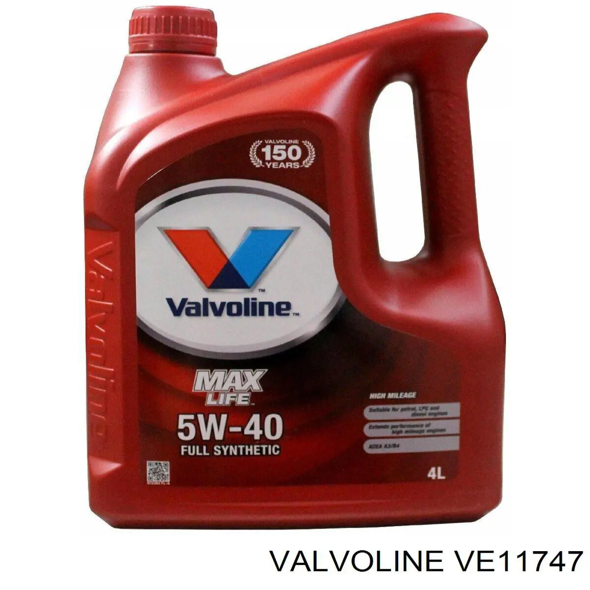 VE11747 Valvoline масло моторне