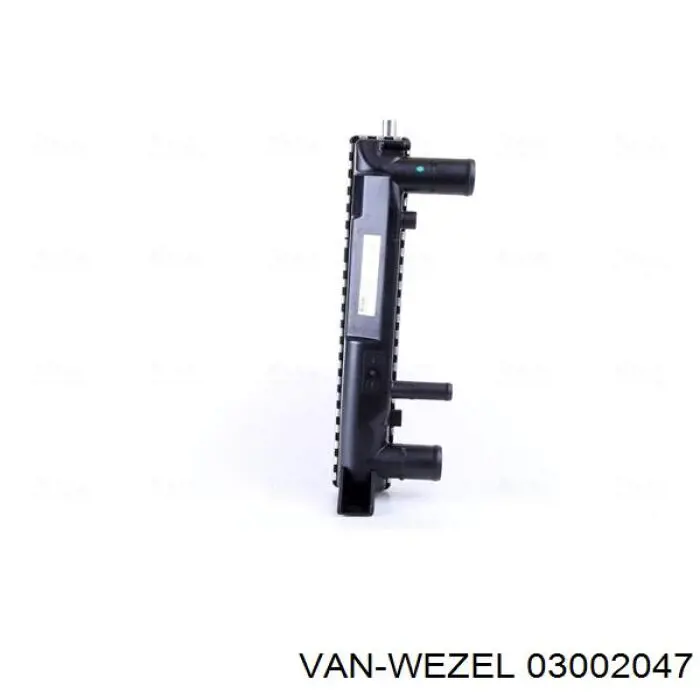 Радіатор основний VAN Wezel 03002047 ціна, від 37.93 USD