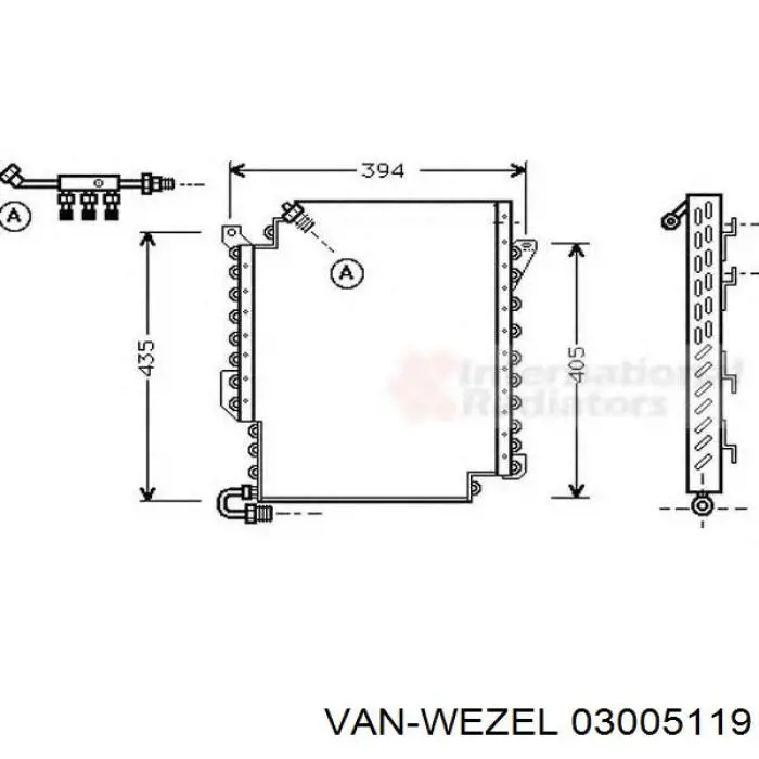 814288 VALEO Конденсатор