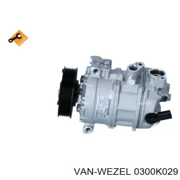 Компресор системи кондиціювання VAN Wezel 0300K029 ціна, від 215.81 USD