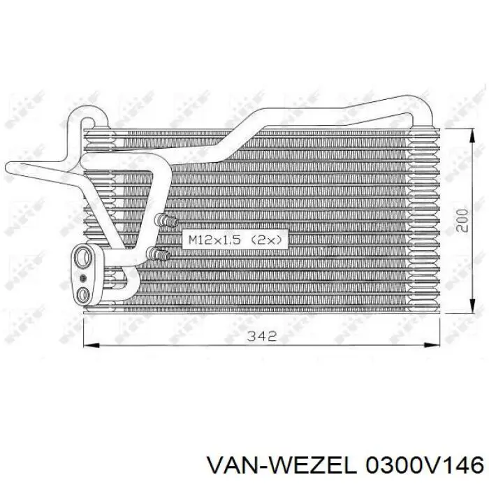 Купити AE33000S Mahle Original Радіатор опалювача салону