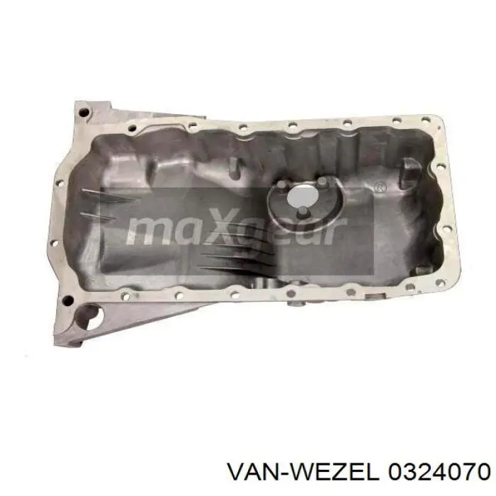 Піддон двигуна VAN Wezel 0324070 ціна, від 40.76 USD