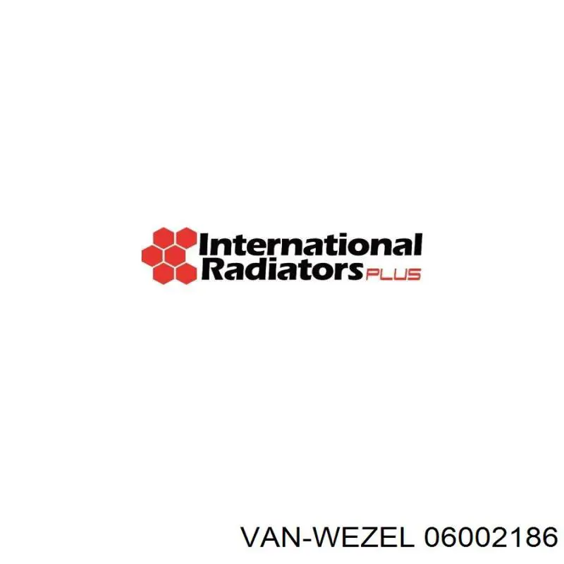 Радіатор 06002186 VAN Wezel