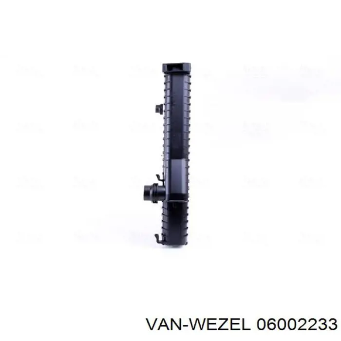 06002233 VAN Wezel радіатор охолодження двигуна