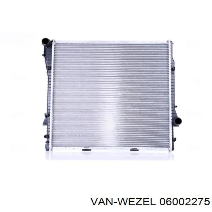06002275 VAN Wezel радіатор охолодження двигуна