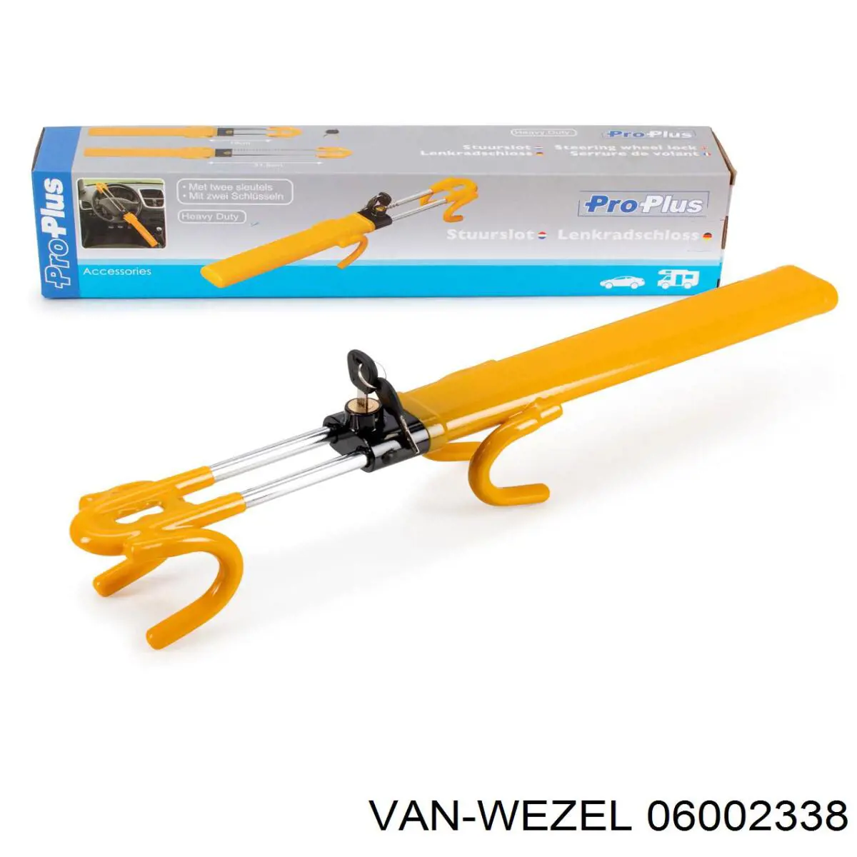 Купити 06002338 VAN Wezel Радіатор двигуна