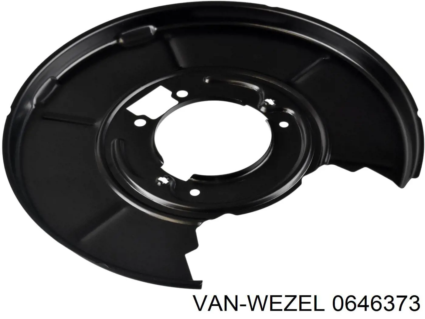 0646373 VAN Wezel Захист гальмівного диска заднього, лівого