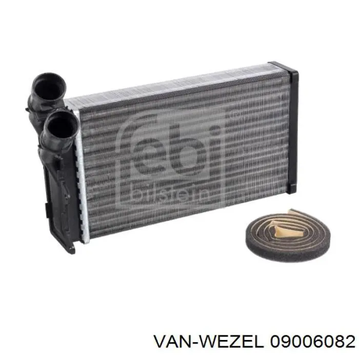 09006082 VAN Wezel радіатор пічки (обігрівача)