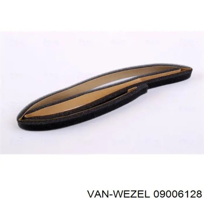 Радіатор пічки 09006128 VAN Wezel