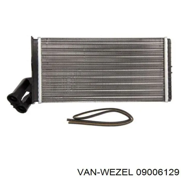 Радіатор пічки (обігрівача) VAN Wezel 09006129 ціна, від 20.59 USD