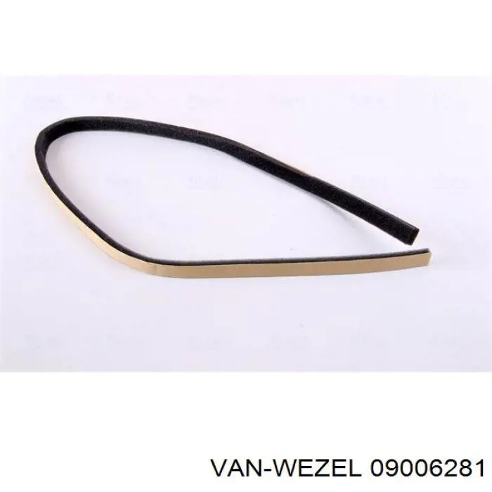 Радіатор пічки 09006281 VAN Wezel