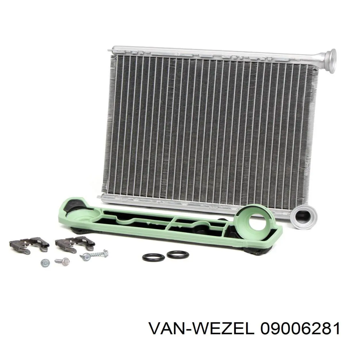 Радіатор обігрівача VAN Wezel 09006281