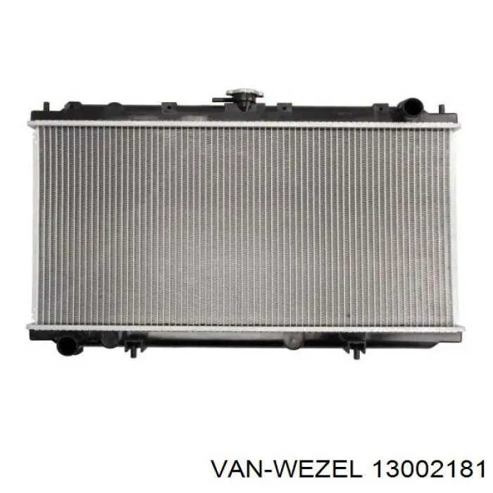 13002181 VAN Wezel радіатор охолодження двигуна