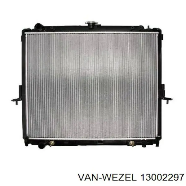 13002297 VAN Wezel радіатор охолодження двигуна