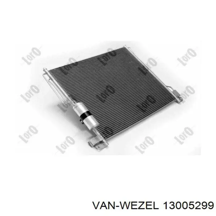 Конденсатор кондиціонера VAN Wezel 13005299 ціна, від 95.58 USD