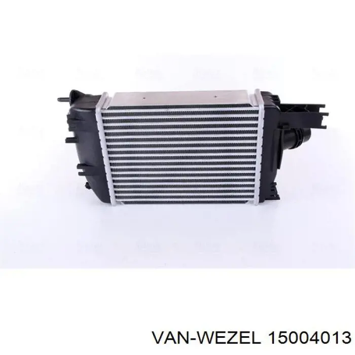 Купити 15004013 VAN Wezel Радіатор интеркуллера