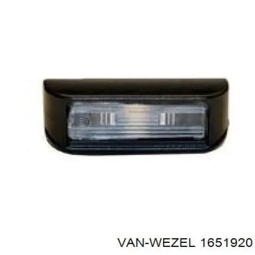 Купити 1651920 VAN Wezel Ліхтар підсвічування заднього номерного знака