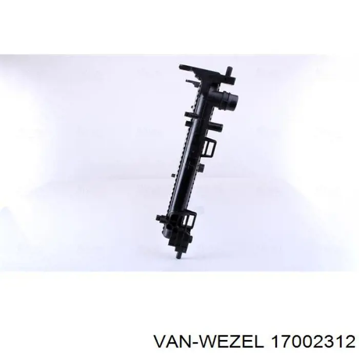 17002312 VAN Wezel радіатор охолодження двигуна