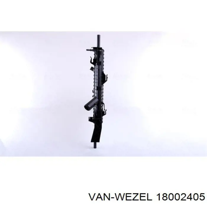 Радіатор основний VAN Wezel 18002405 ціна, від 73.98 USD
