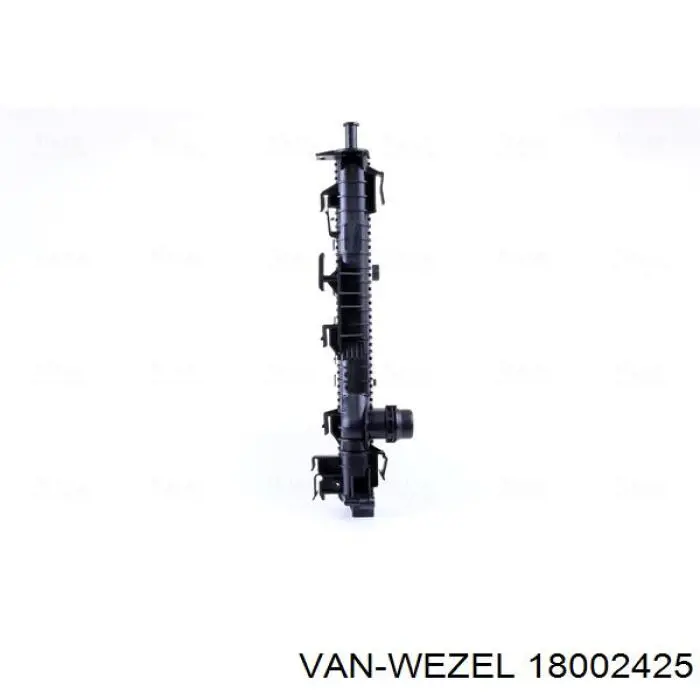 18002425 VAN Wezel радіатор охолодження двигуна