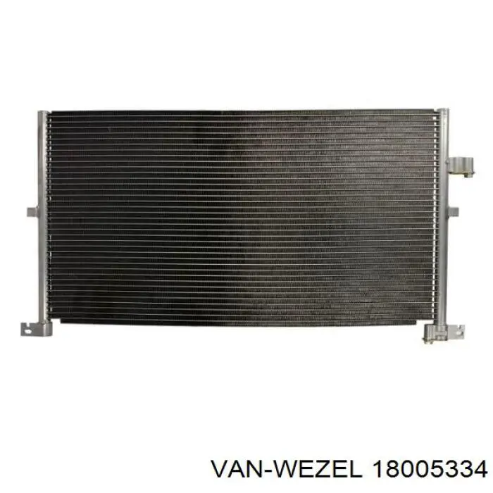 18005334 VAN Wezel радіатор кондиціонера