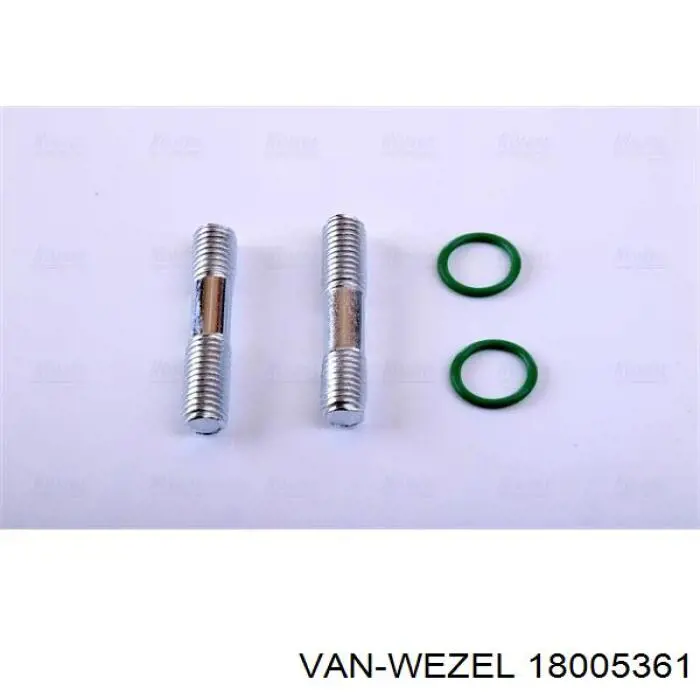 18005361 VAN Wezel радіатор кондиціонера