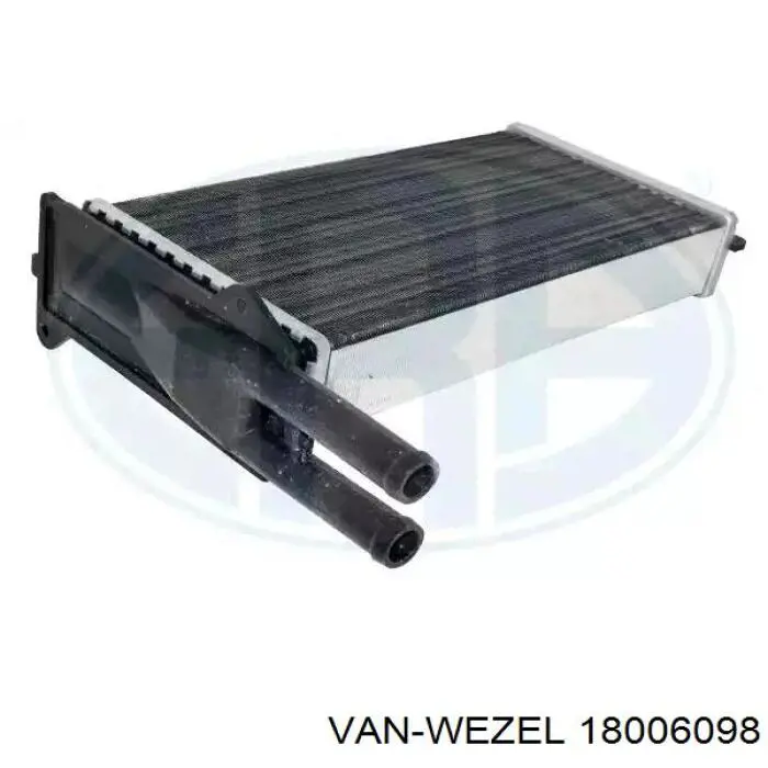 Радіатор пічки (обігрівача) VAN Wezel 18006098 ціна, від 17.66 USD
