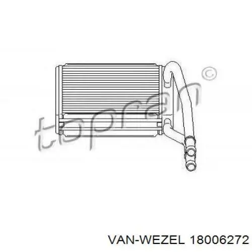 Купити 18006272 VAN Wezel Теплообмінник