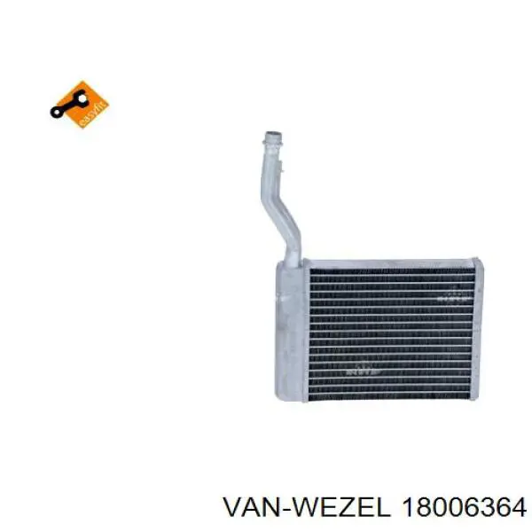 Купити 18006364 VAN Wezel Теплообмінник