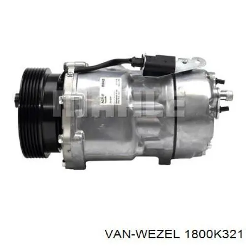 Компресор кондиціонера 1800K321 VAN Wezel