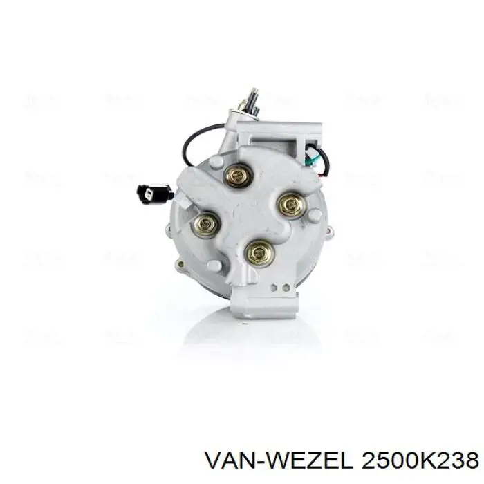 Компресор системи кондиціювання VAN Wezel 2500K238 ціна, від 181.66 USD