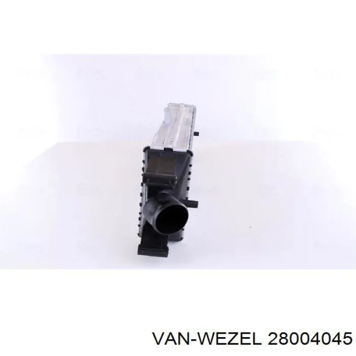 Купити 28004045 VAN Wezel Радіатор интеркуллера