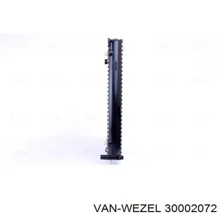 Купити 30002072 VAN Wezel Радіатор двигуна