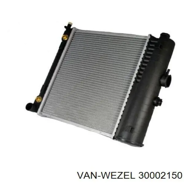 30002150 VAN Wezel Радіатор охолодження двигуна