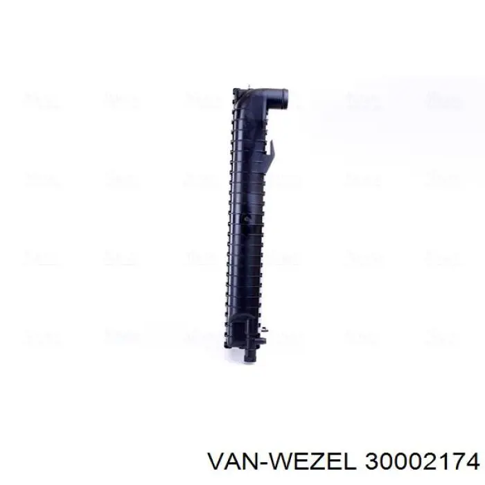 Радіатор основний VAN Wezel 30002174 ціна, від 108.00 USD